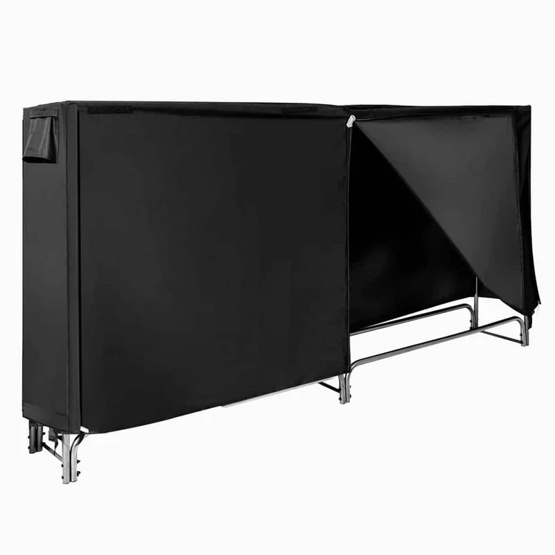 8 ft. Heavy-Duty Firewood Storage Log Rack