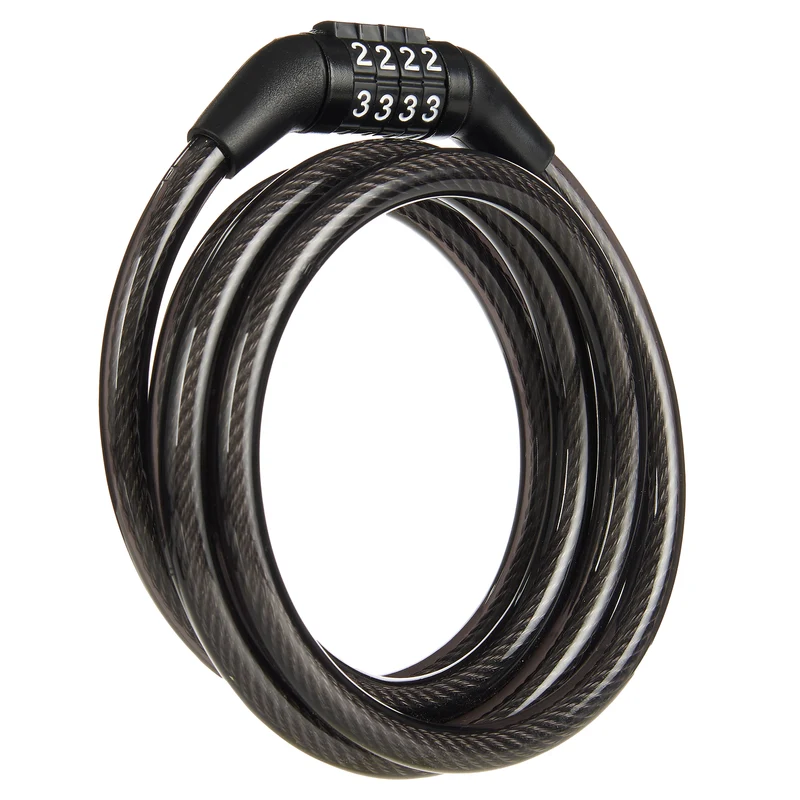 SUGIFT 4ft x 8mm Combo Cable Bike Lock
