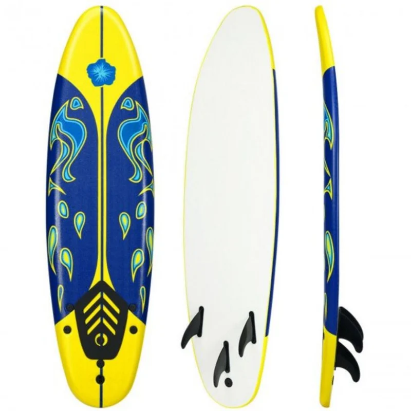 6 ft. Stand-Up Water Surfing Skateboard, Beginner Board