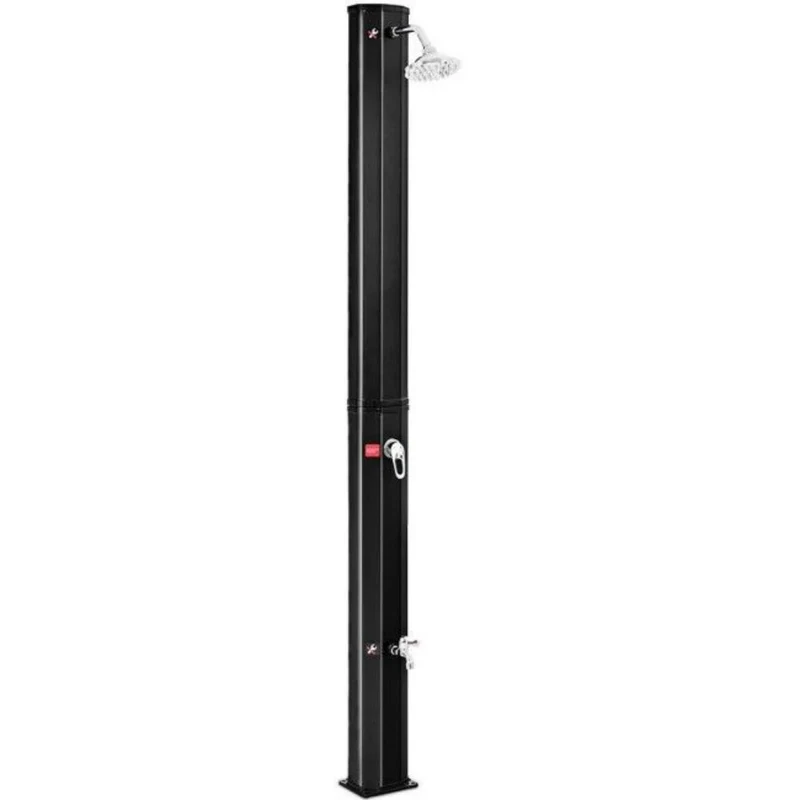 7.2 ft. Outdoor Solar Heated Hot and Cold Shower with Adjustable Shower Head