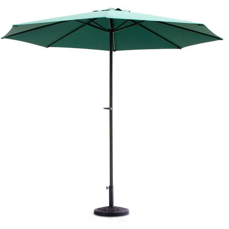 30 lbs. Resin Heavy-Duty Outdoor Patio Umbrella Base in Bronze