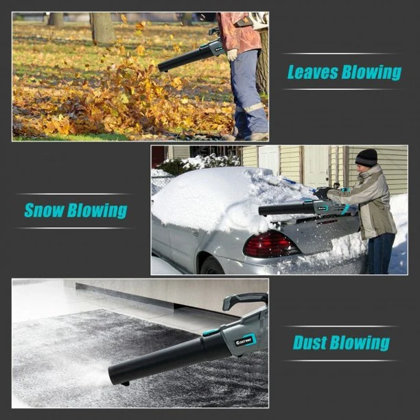 Leaf Blower Electrical Cordless Handheld Leaf Blower with Battery and Charger