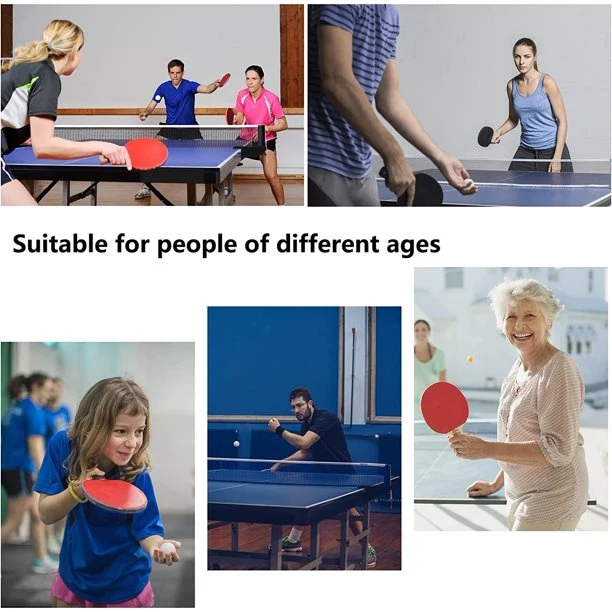 SUGIFT Professional MDF Indoor Ping Pong Table with Clamp Ping Pong Net and Post Set