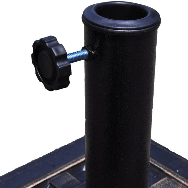 SUGIFT Umbrella Base 17.5 Inch Heavy Duty Square Umbrella Base