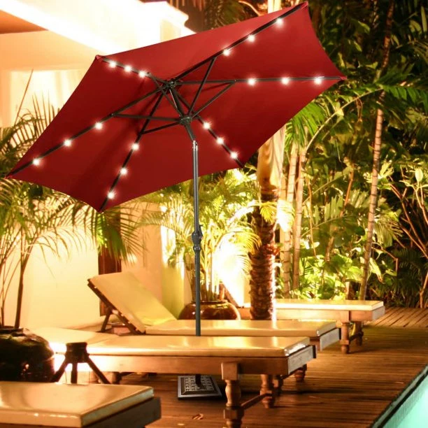 SUGIFT Umbrella Base 17.5 Inch Heavy Duty Square Umbrella Base