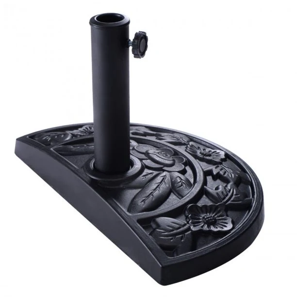 SUGIFT 20 inch Half Round Umbrella Base