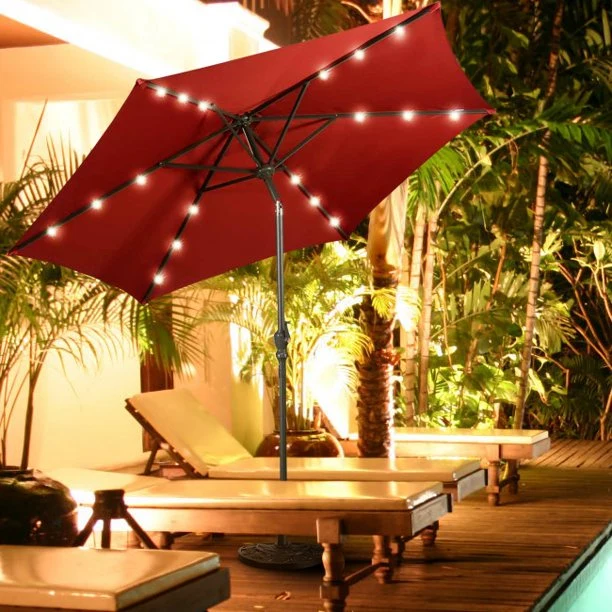 SUGIFT 20 inch Half Round Umbrella Base