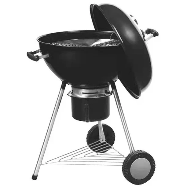 SUGIFT 22in BBQ Grill Portable Outdoor Charcoal Grill Black