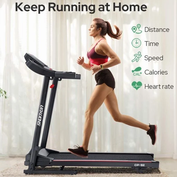 SUGIFT Folding Treadmill 2.0 HP Multifunctional Compact Electric Treadmill