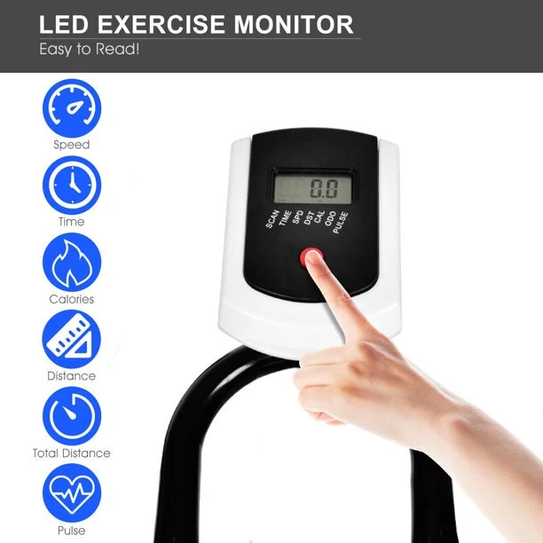 SUGIFT Exercise Bike Aerobic Exercise Indoor Cycling Gym Coach Fitness Stationary Bicycle