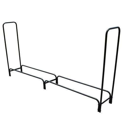8 ft. Heavy-Duty Indoor Outdoor Firewood Rack Log Rack Wood Rack