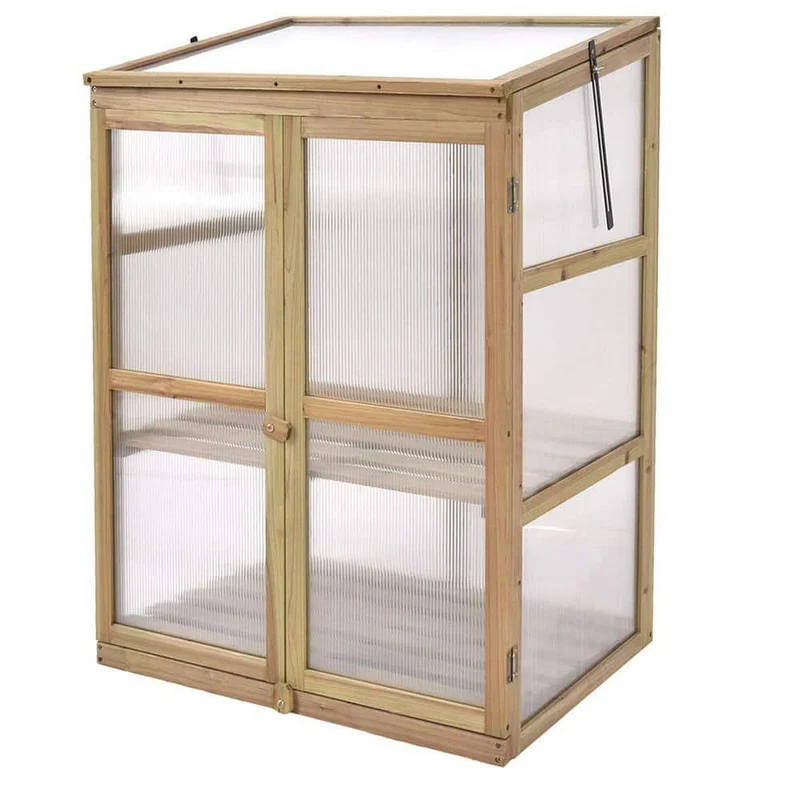 22.5 in. x 30.0 in. Garden Portable Wooden Greenhouse