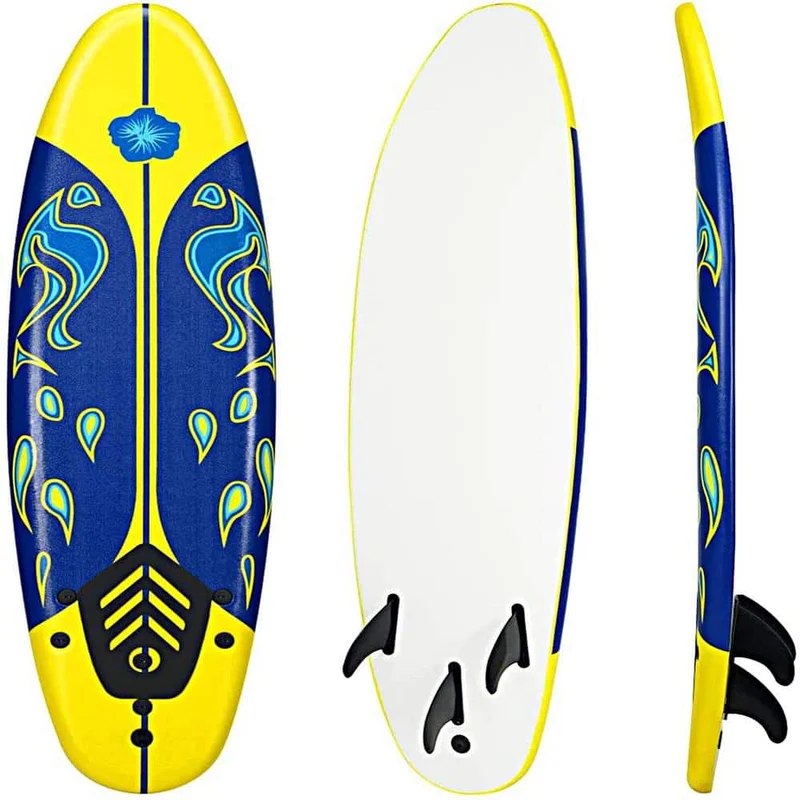 6 ft. Stand-Up Slurry Board Water Surfing Skateboard