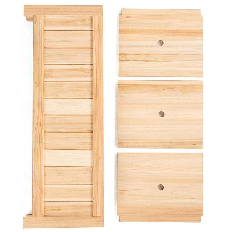 27.5 in. L x 12 in. W x 10 in. H Rectangular Wooden Flower Planter Box