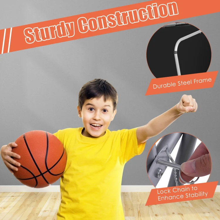 Double Shot Electronic Basketball Game with 4 Balls
