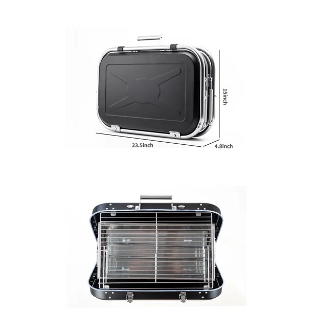 SUGIFT Charcoal Grill Collapsible and portable Handle design BBQ grill for Outdoor BBQ