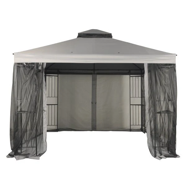 SUGIFT Gazebo 10x10 Ft with Mosquito Netting New Regency III