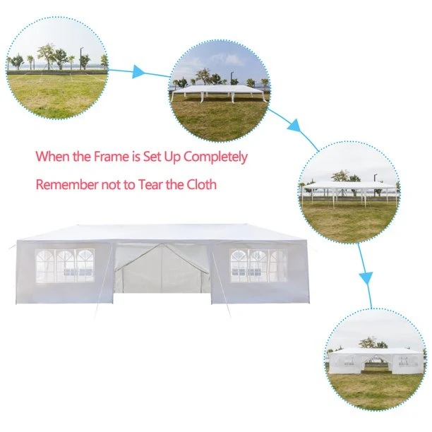 Party Tent 10x30 Canopy Tent Heavy Duty Wedding Party Tent