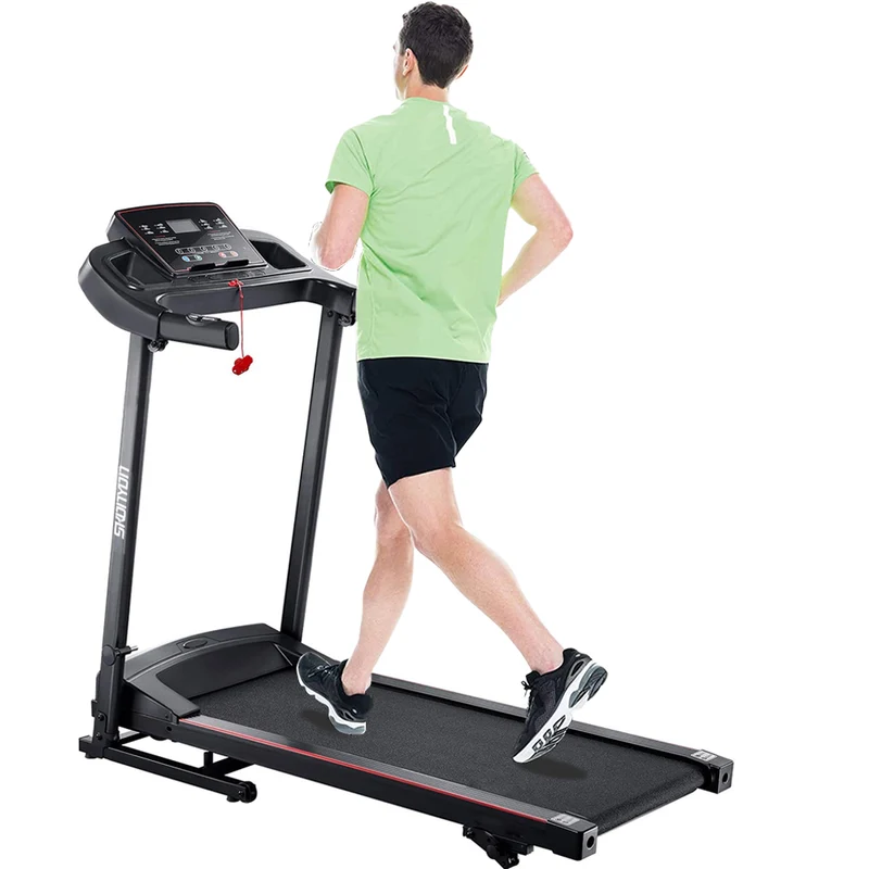 2.0 HP Multi-Functional LED Display Electric Folding Treadmill for Home Use, Easy To Assemble, Compact Treadmill With Cup Holder