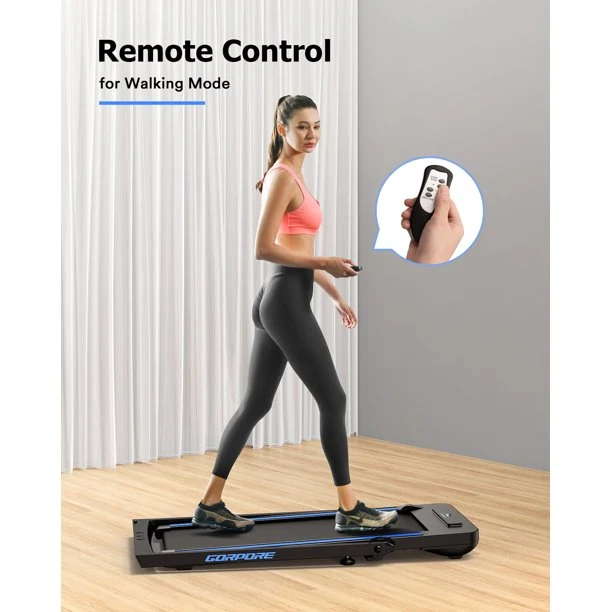 SUGIFT Folding Treadmill, 2 in 1 Walking & Running Electric Treadmill, 2.5HP Walking Jogging Machine for Home Office