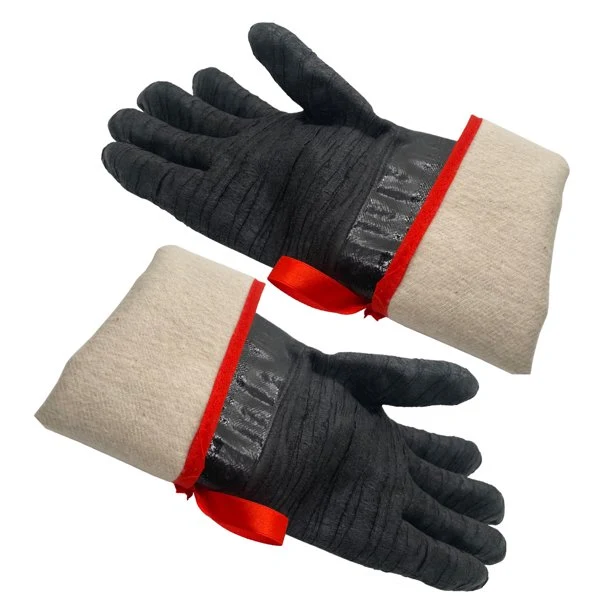 Barbecue Grill Gloves, Heat and Oil-Resistant Neoprene Oven Mitts, Long Waterproof Non-Slip Potholder