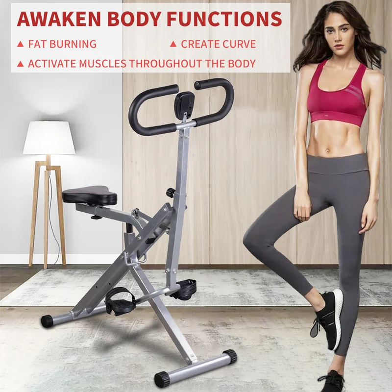SUGIFT Squat Auxiliary Training Device, Abdominal Training Device, Can Exercise Waist, Hips, Thighs