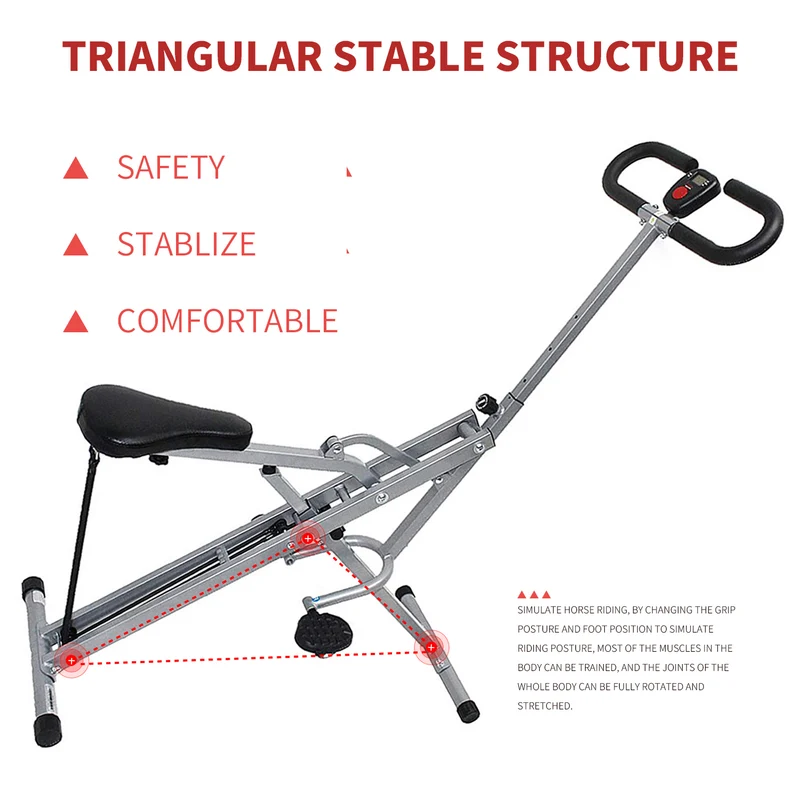 SUGIFT Squat Auxiliary Training Device, Abdominal Training Device, Can Exercise Waist, Hips, Thighs