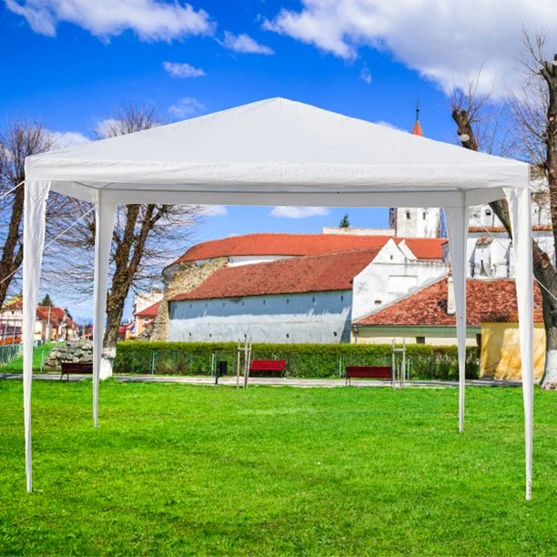 SUGIFT Canopy Tent Wedding Party Tent Outdoor Gazebo Heavy Duty White (10' x 10')