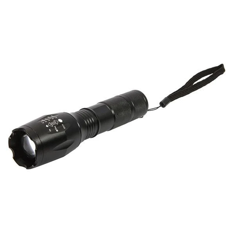SUGIFT 10W LED Pocket Flashlight, 1200 Lumens, 500 Meters Focus