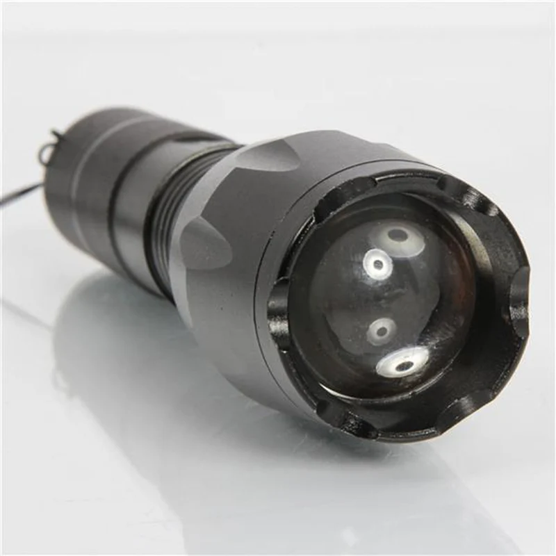 SUGIFT 10W LED Pocket Flashlight, 1200 Lumens, 500 Meters Focus