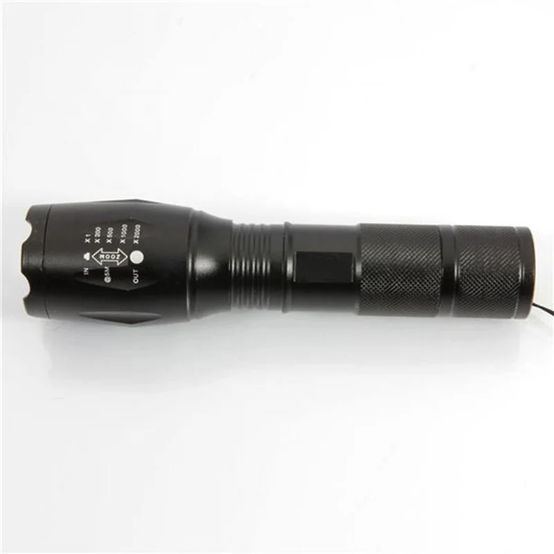 SUGIFT 10W LED Pocket Flashlight, 1200 Lumens, 500 Meters Focus