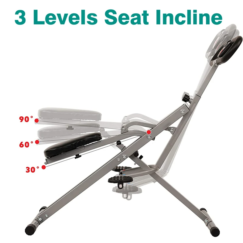 SUGIFT Squat Assist Trainer Rower Ride Exercise Trainer for Glutes Workout