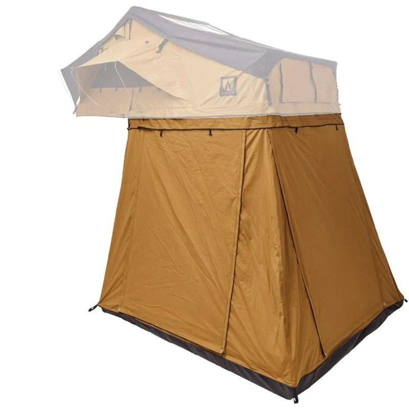 Vorzelt zu Vickywood Dachzelt Big Willow 180 goldbraun