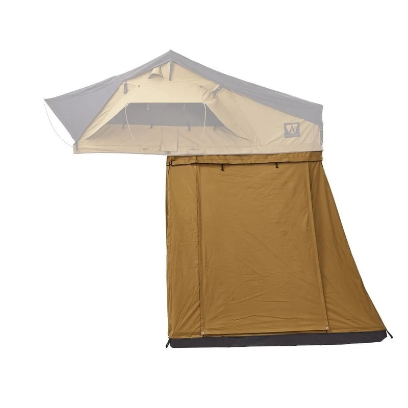 Vorzelt zu Vickywood Dachzelt Big Willow 180 goldbraun