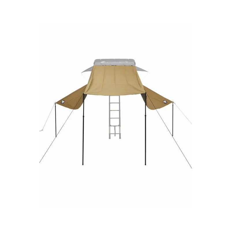 Sonnensegel zu Vickywood Dachzelt Mighty Oak 190 goldbraun