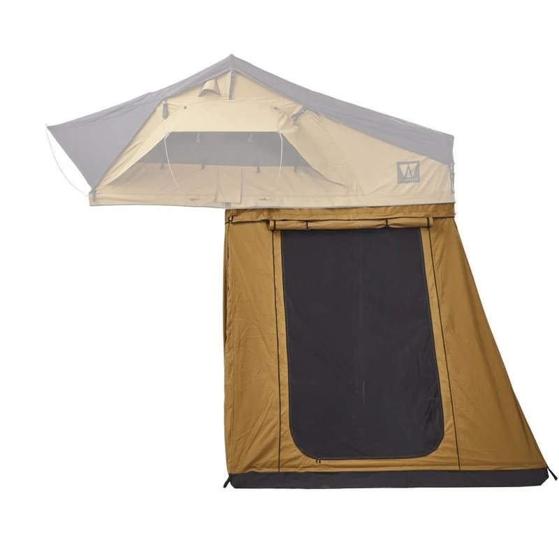 Vorzelt zu Vickywood Dachzelt Big Willow 140 goldbraun
