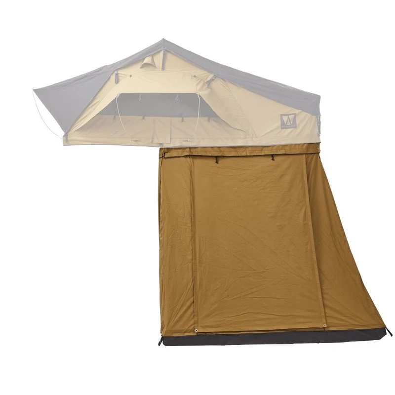 Vorzelt zu Vickywood Dachzelt Big Willow 140 goldbraun