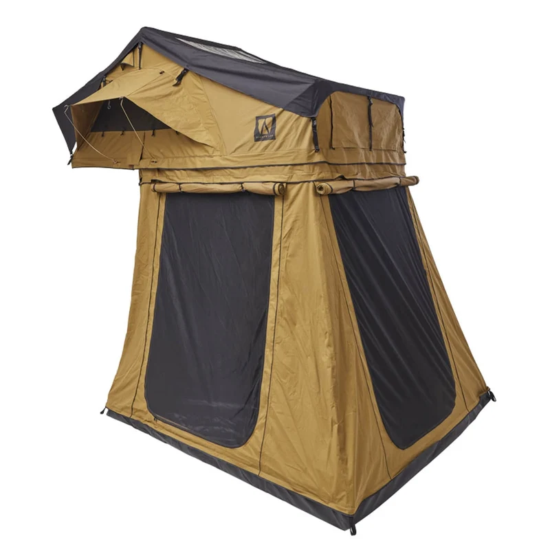 Vorzelt zu Vickywood Dachzelt Big Willow 160 goldbraun