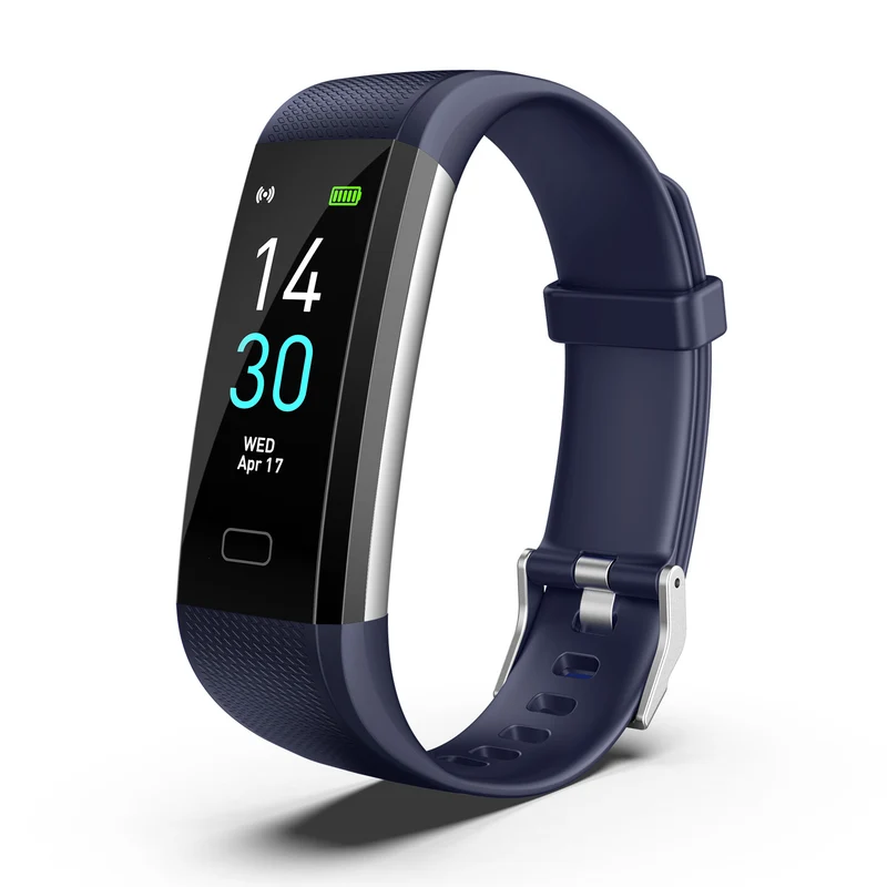 SUGIFT Fitness Tracker HR, Pedometer, Sleep Monitor, Vibrating Alarm, smart reminder, remote control selfie, health monitoring, exercise tracking, sleep analysis