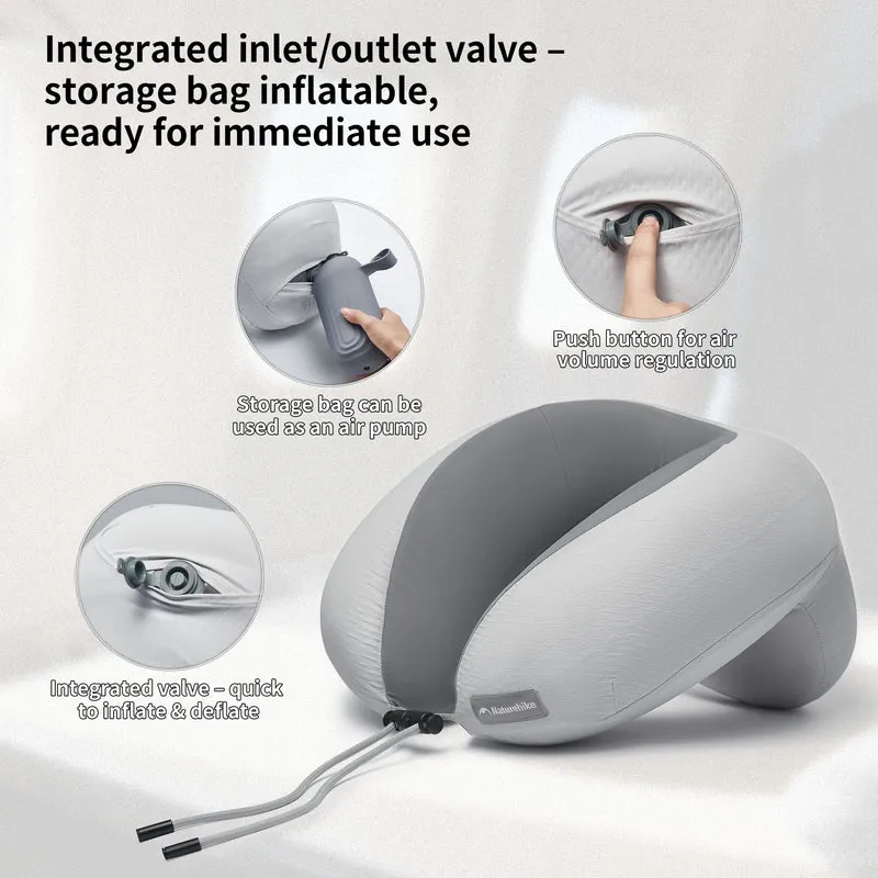Yugu™ U-Shape Inflatable Travel Neck Pillow