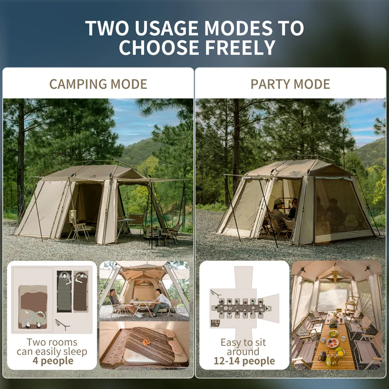 Village™ 13 Instant Cabin Tent – Limited Stock