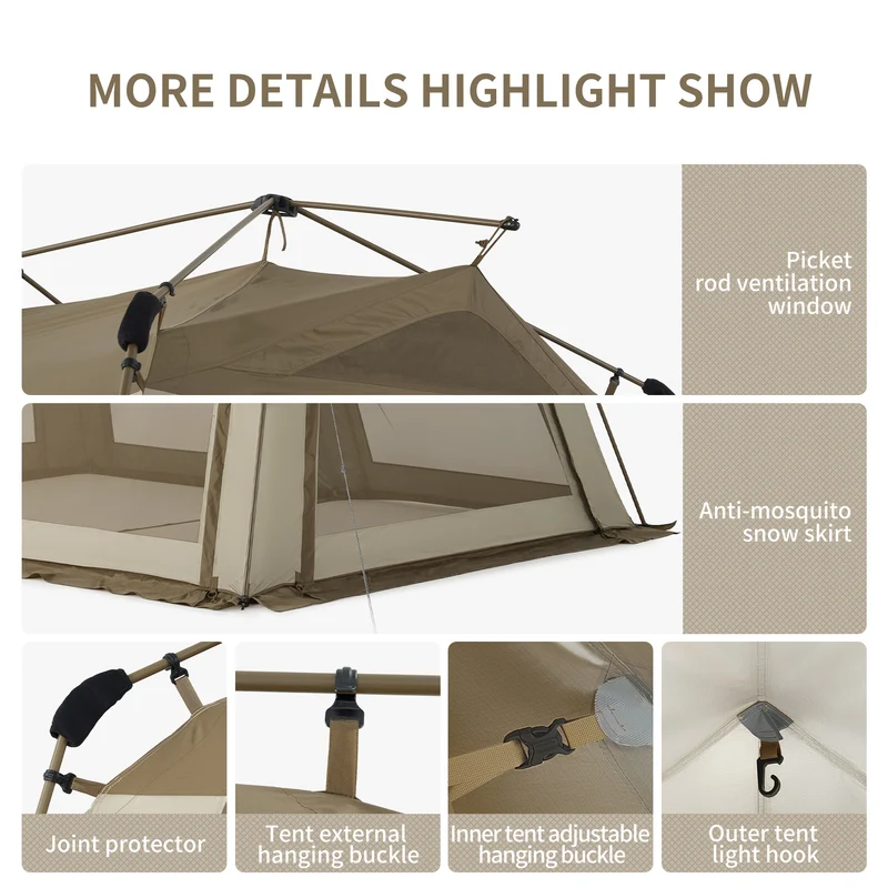 Village™ 13 Instant Cabin Tent – Limited Stock