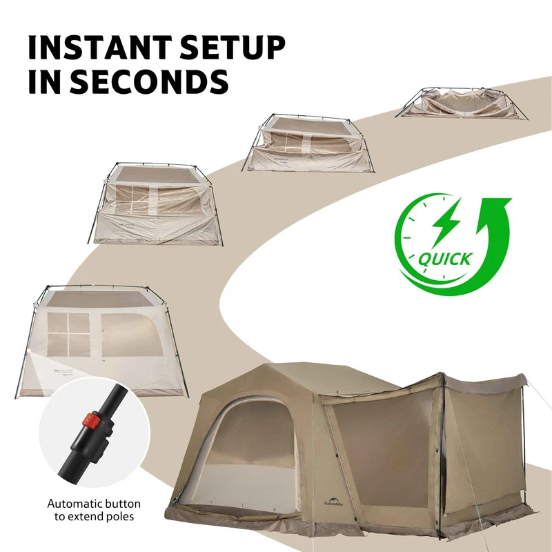 Village™ 6.0 Pro Gen 2 Instant Cabin Tent