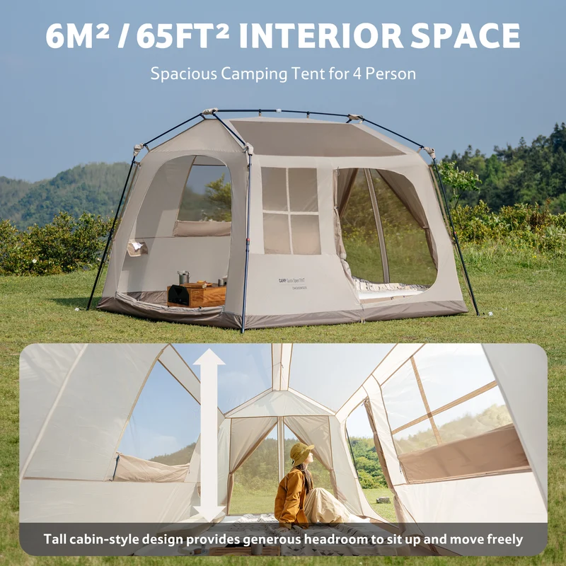 Village™ 6.0 Pro Gen 2 Instant Cabin Tent