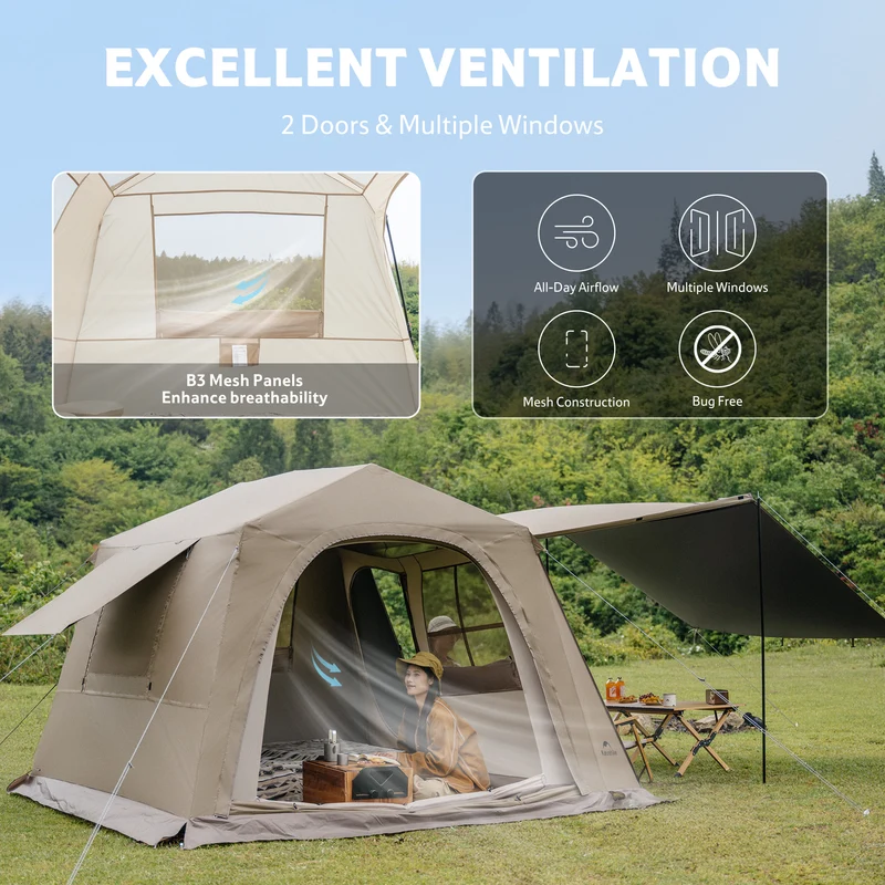 Village™ 6.0 Gen 2 Instant Cabin Tent