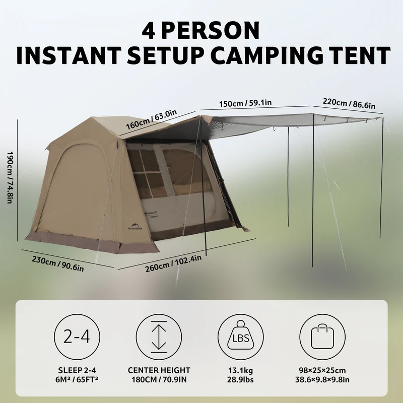 Village™ 6.0 Gen 2 Instant Cabin Tent