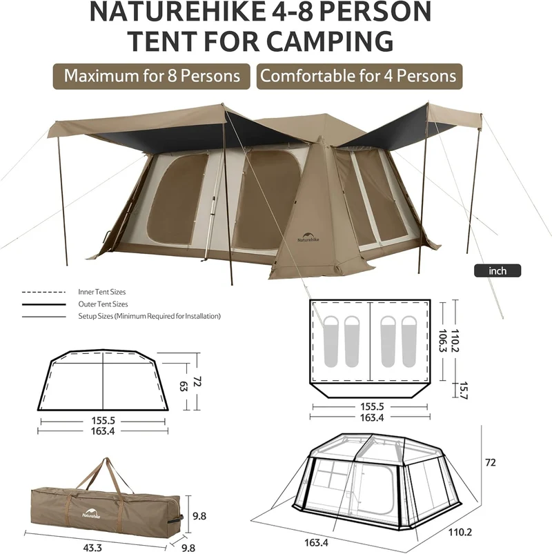 Village™ 13 Gen 2 Instant Cabin Tent