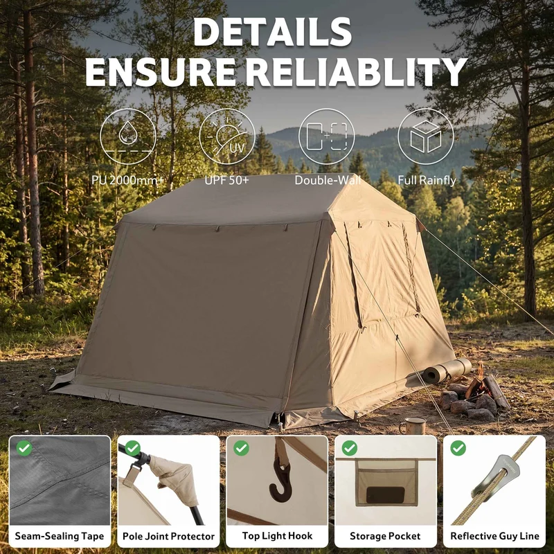 Village™ 6.0 Pro Instant Cabin Tent
