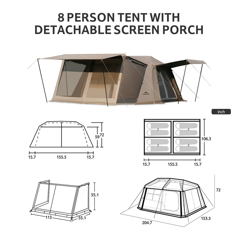 Village™ 13 Pro Instant Cabin Tent