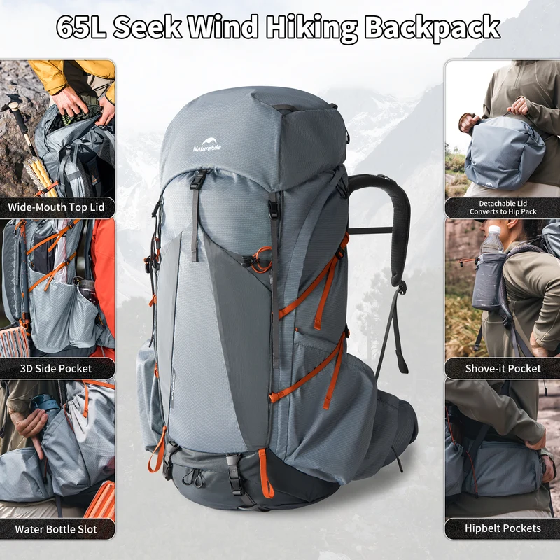 Seek Wind™ Pro Hiking Backpack